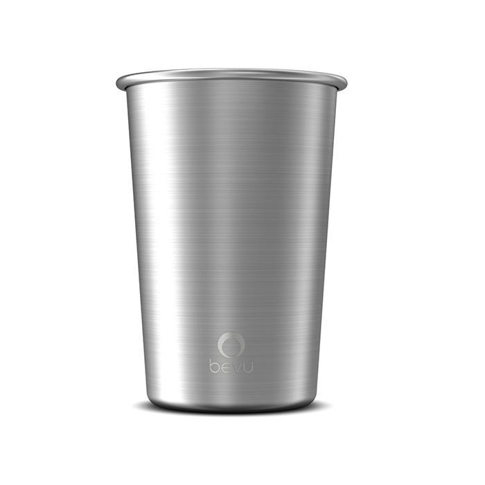8 Cups Stainless Steel Set Bevu ® 470ml / 16oz.