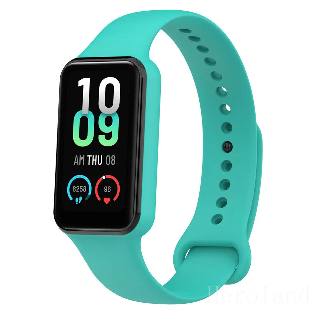 Fashion Silicone WatchStrap For Huami Amazfit Band 7 SmartWatch Band